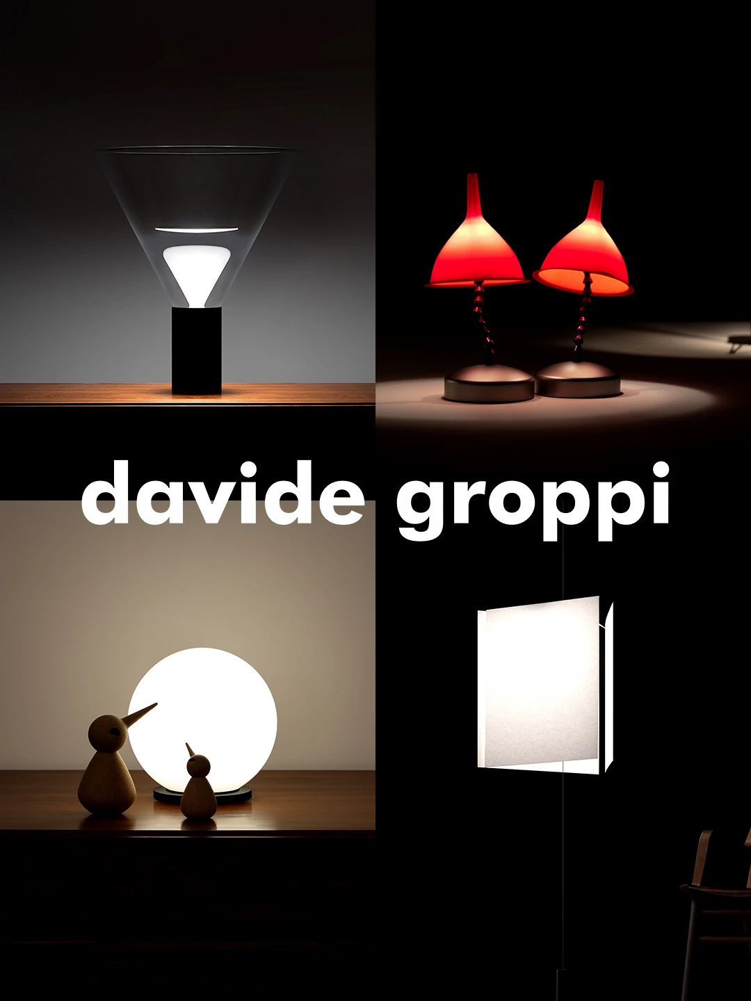 Davide Groppi新品合集✨ 不得不说有点意思