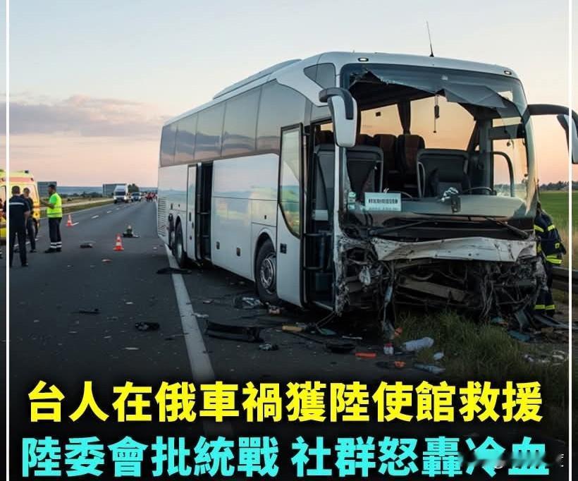 台胞在俄车祸获陆使馆救援 陆委会批统战 社群怒轰冷血！

台湾旅行团在俄罗斯出车