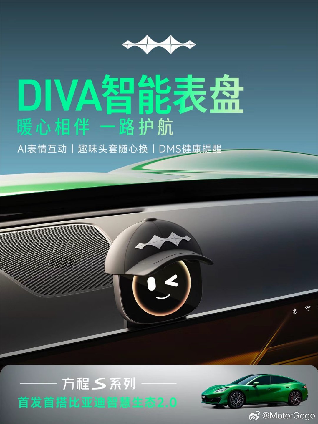 方程S系列首搭比亚迪智慧生态套件。这一套组合拳下来，有点似曾相识。不过大伙觉得这