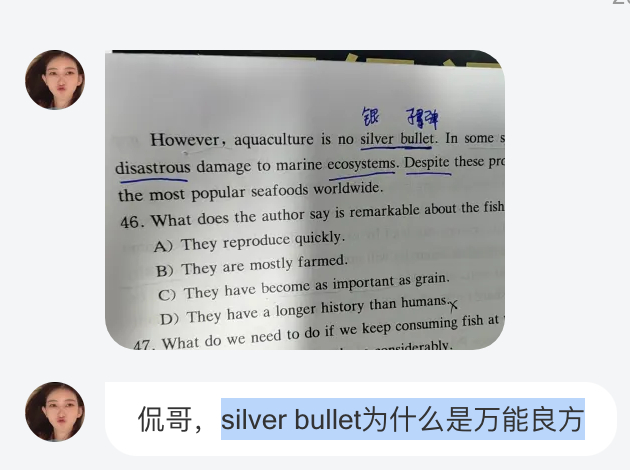 silver bullet（银子弹），在西方传说中是一种专门对付狼人、吸血鬼等怪