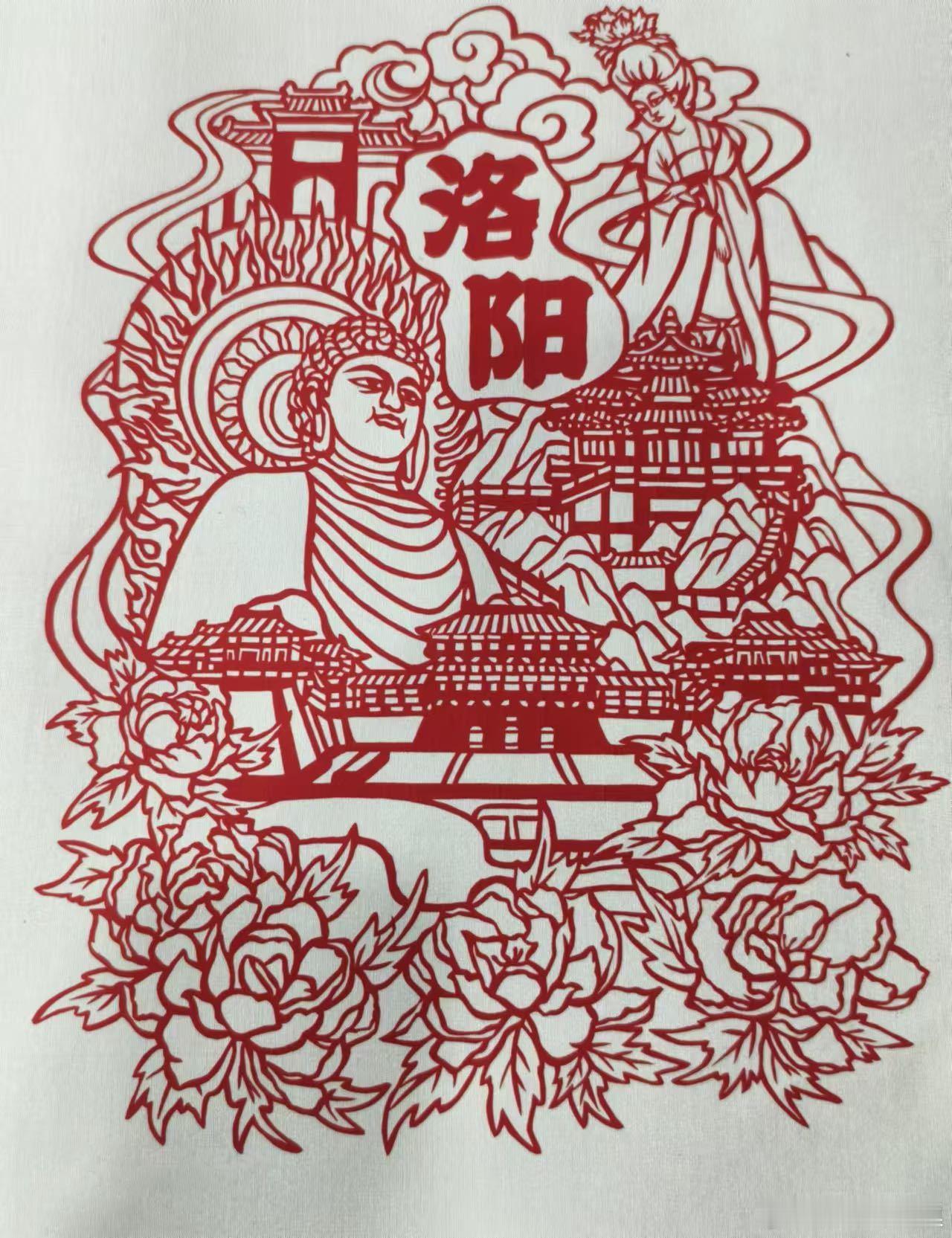 封神剪纸封神了  惊艳！商丘市非遗传承人剪纸讲述《河南壮美18城》的故事。剪刀飞