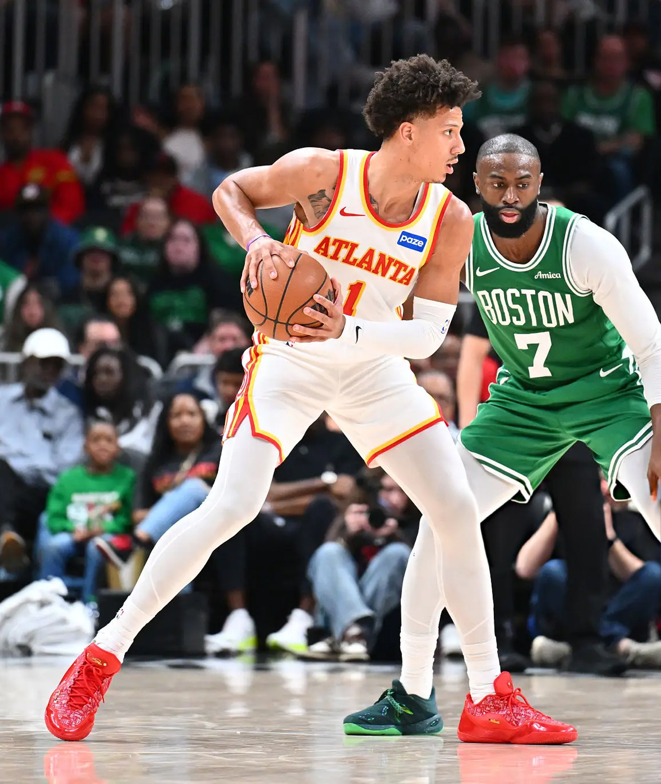 杰伦·约翰逊 · Nike LeBron 23登场36分钟 13投7中 20分 