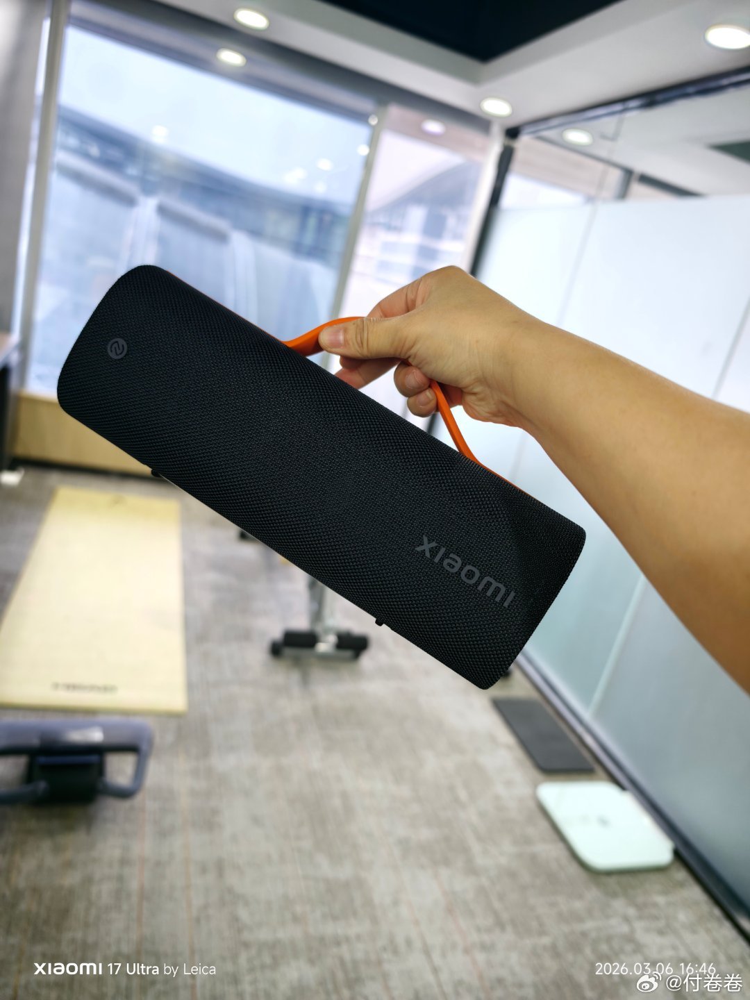 买了好久的小米蓝牙音箱，今天才开箱，太帅了小米我的日常plog付卷卷