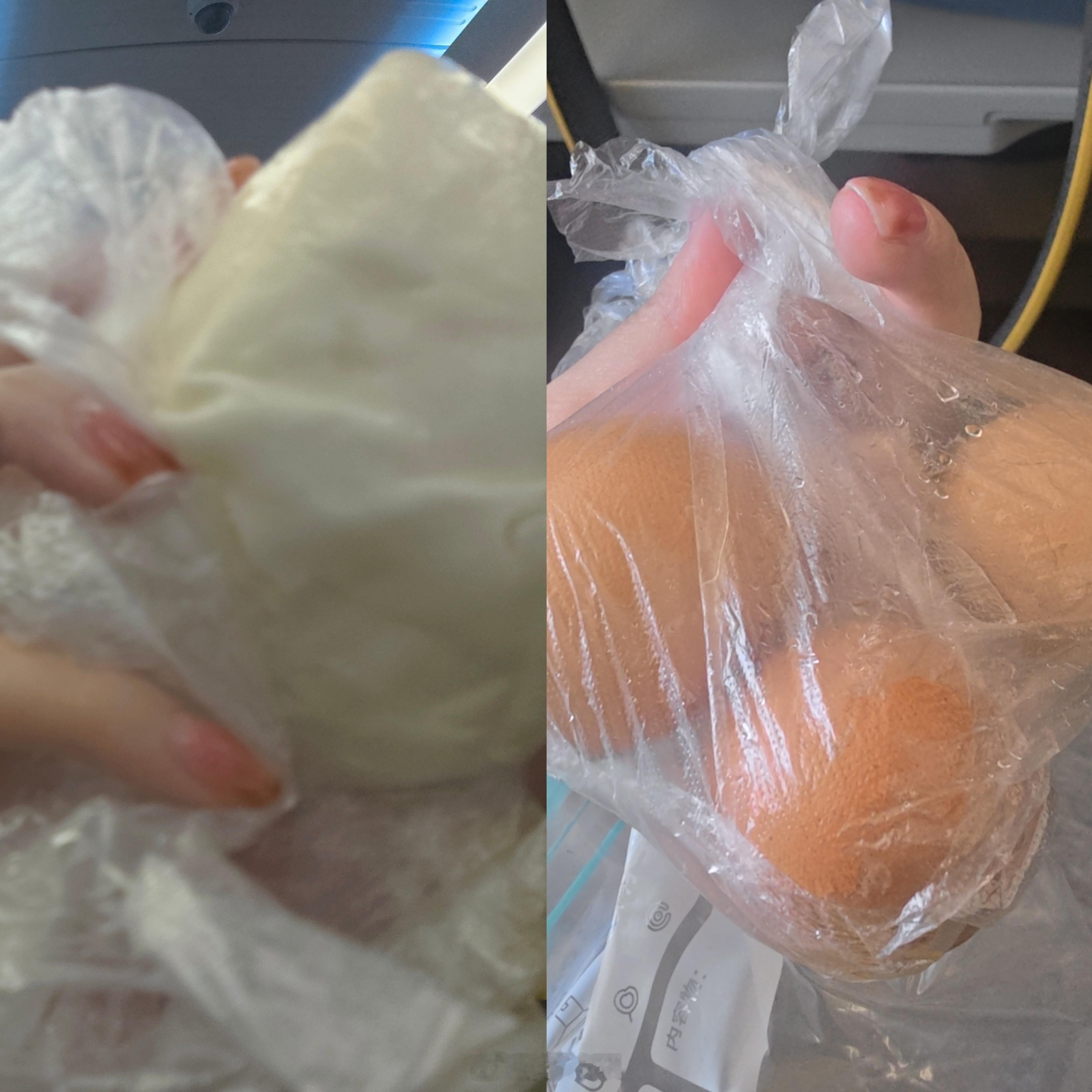 我们健身增肌人坐长途高铁就这样……鸡蛋➕馒头