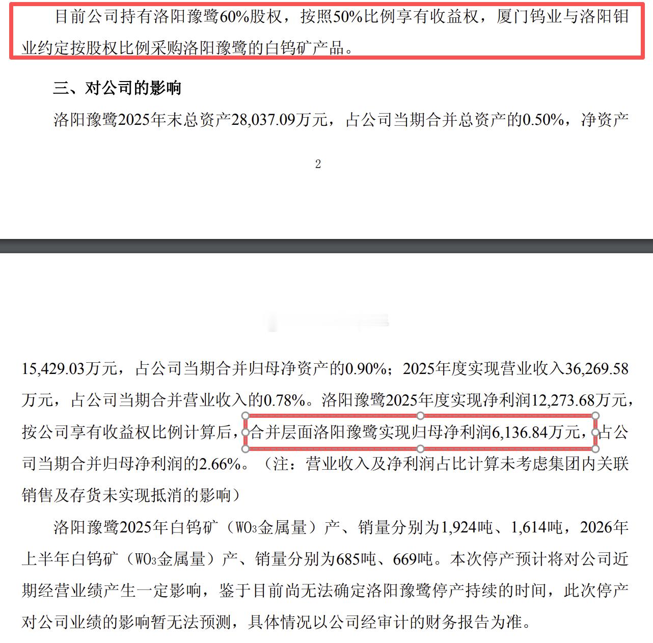 影响真的只有6200万吗？look my eyes！合资公司利润损失≠公司利润全