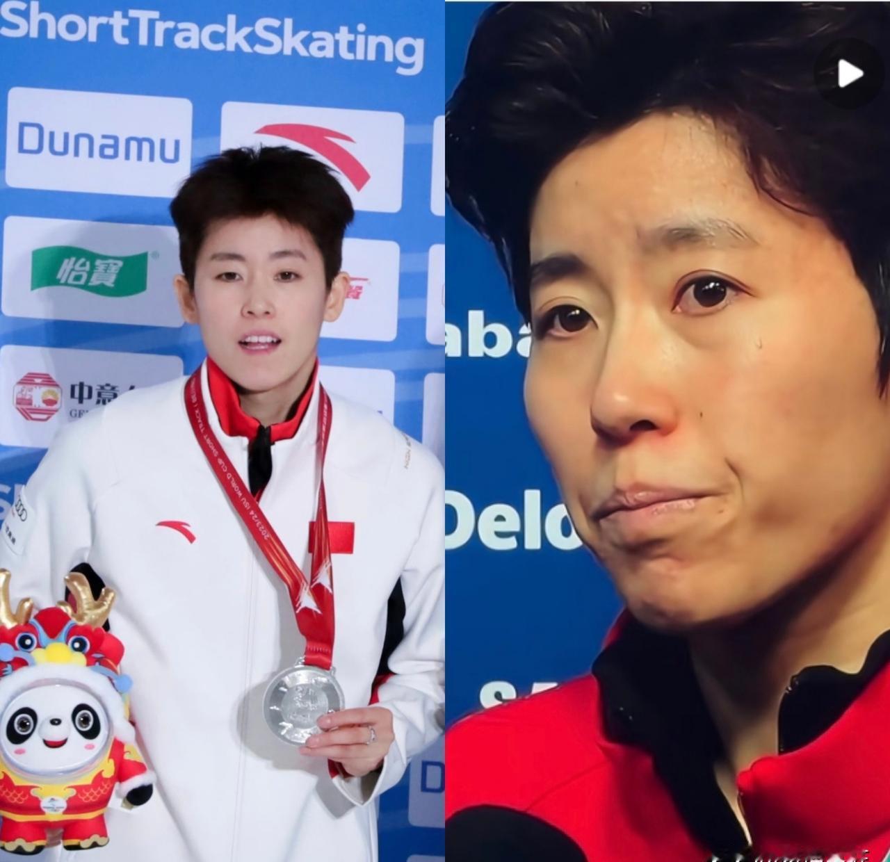 33岁白发显眼！
范可新米兰一抬头，镜头扫到“闪电少女”眼角全是疲惫，谁不破防？