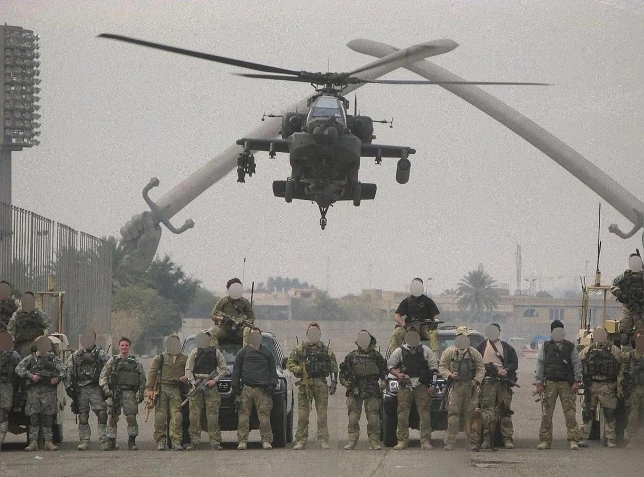 2007年，精英猎杀部队“黑色特遣队”（Task Force Black）的成员