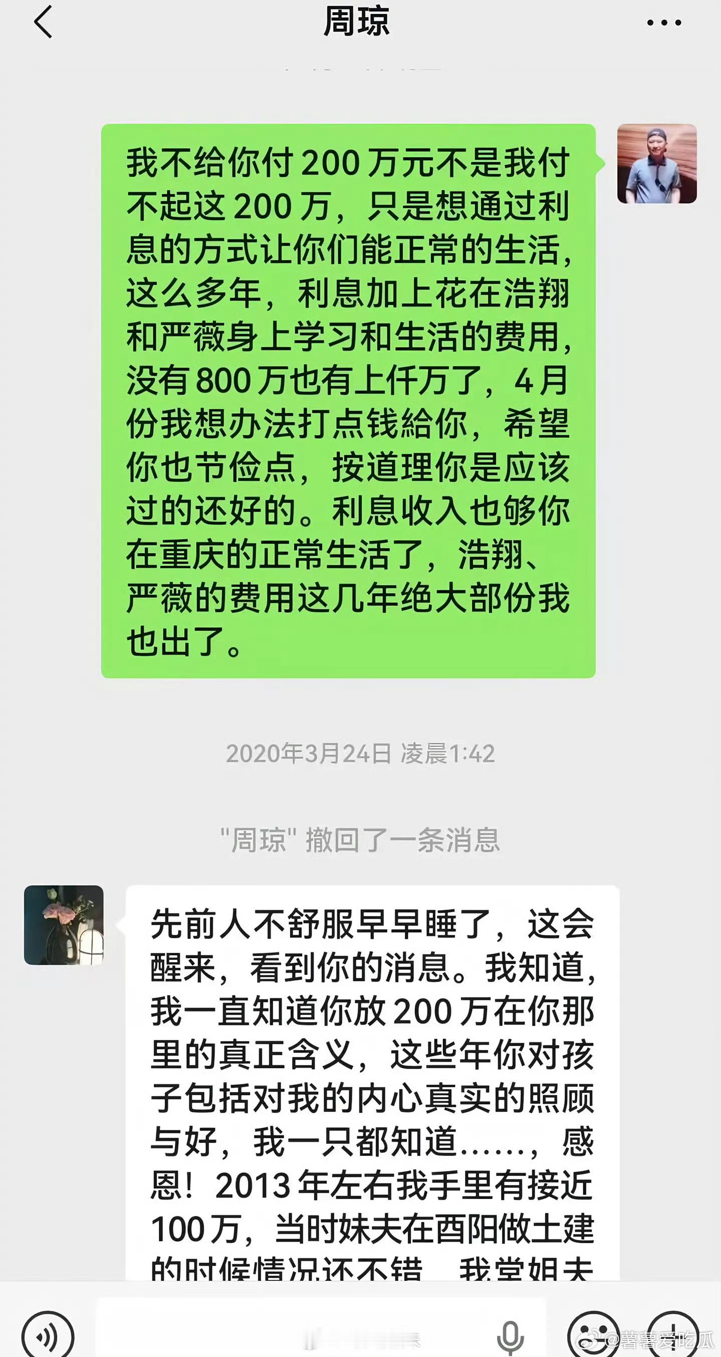 严军发聊天记录 停停停 严薇到底叫不叫严薇？谁能告诉我 