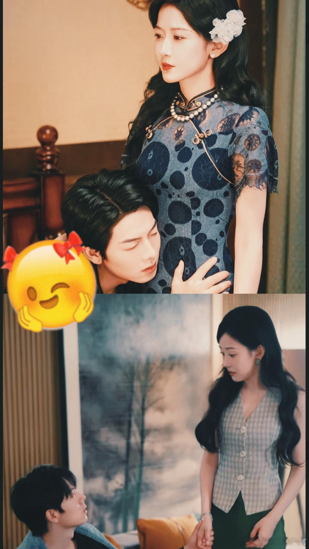 韩雨彤曾辉在短剧里世世相逢 古装、民国、现代世世甜宠，真情侣双甜太好嗑～ 