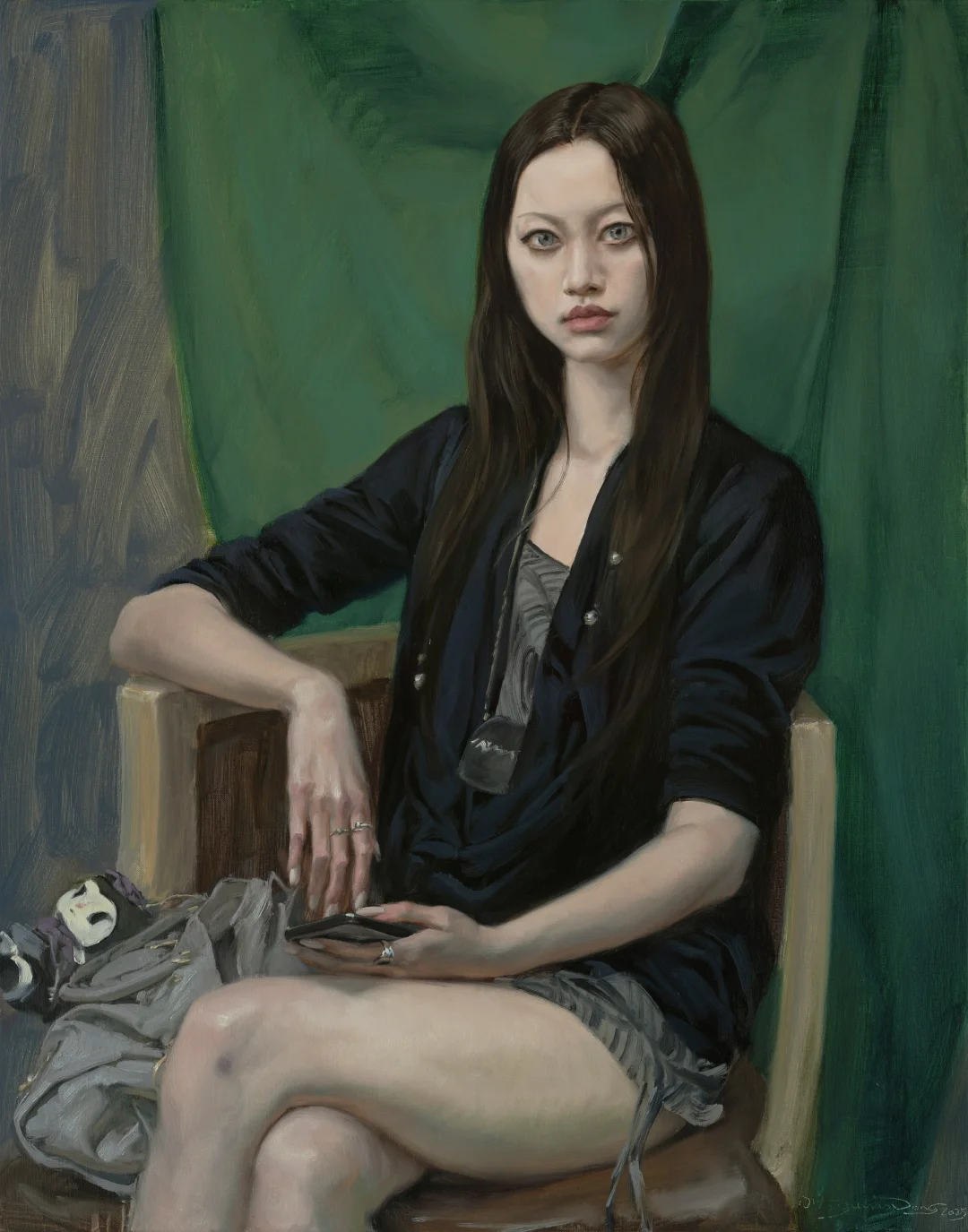 学服装设计的女生