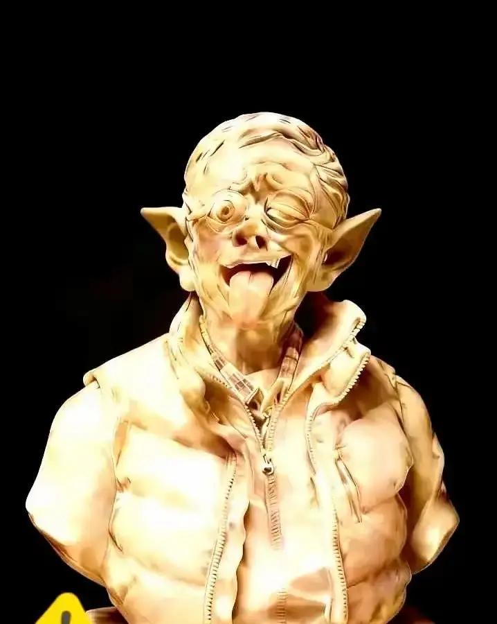 这回，田家人的 “丑” 丢得更大了！

日前，抖音上一位年轻泥塑手艺人创作了艺术