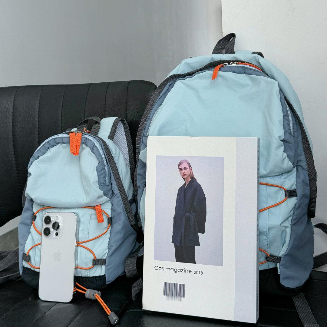 最近被这款撞色双肩包彻底种草了，也太实用百搭了吧！本来想找个周末出游的包，结果发