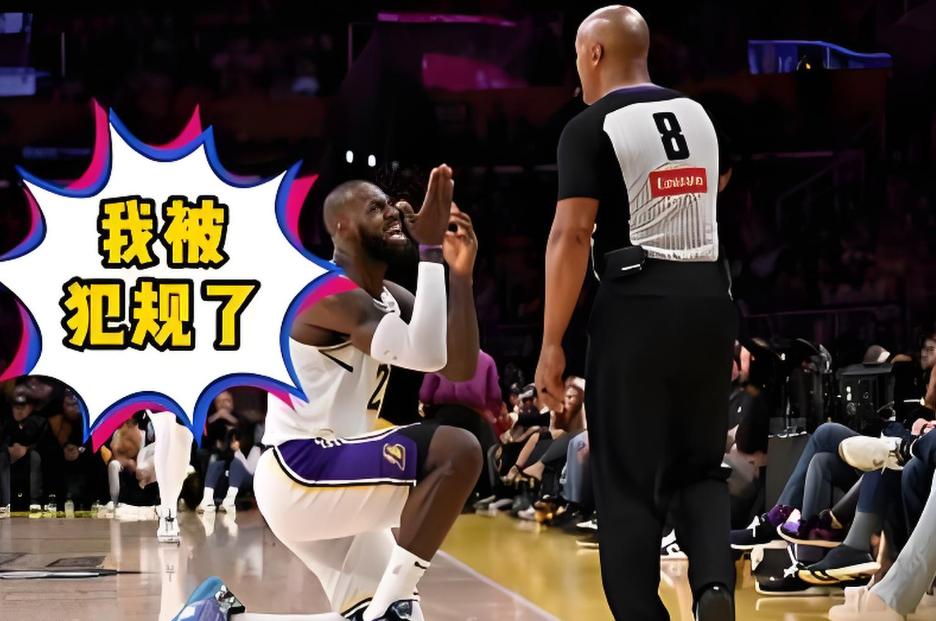 同样是抱怨裁判，詹姆斯的待遇和布朗差远了，老詹啊，你这是何苦呢？
湖人昨天大胜步