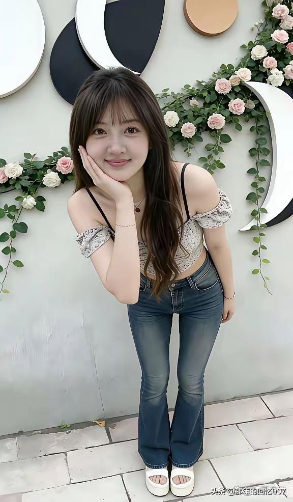 “花前月下行，笑语盈盈处”，这画面简直太有氛围感了。想象在一个静谧夜晚，月光洒在