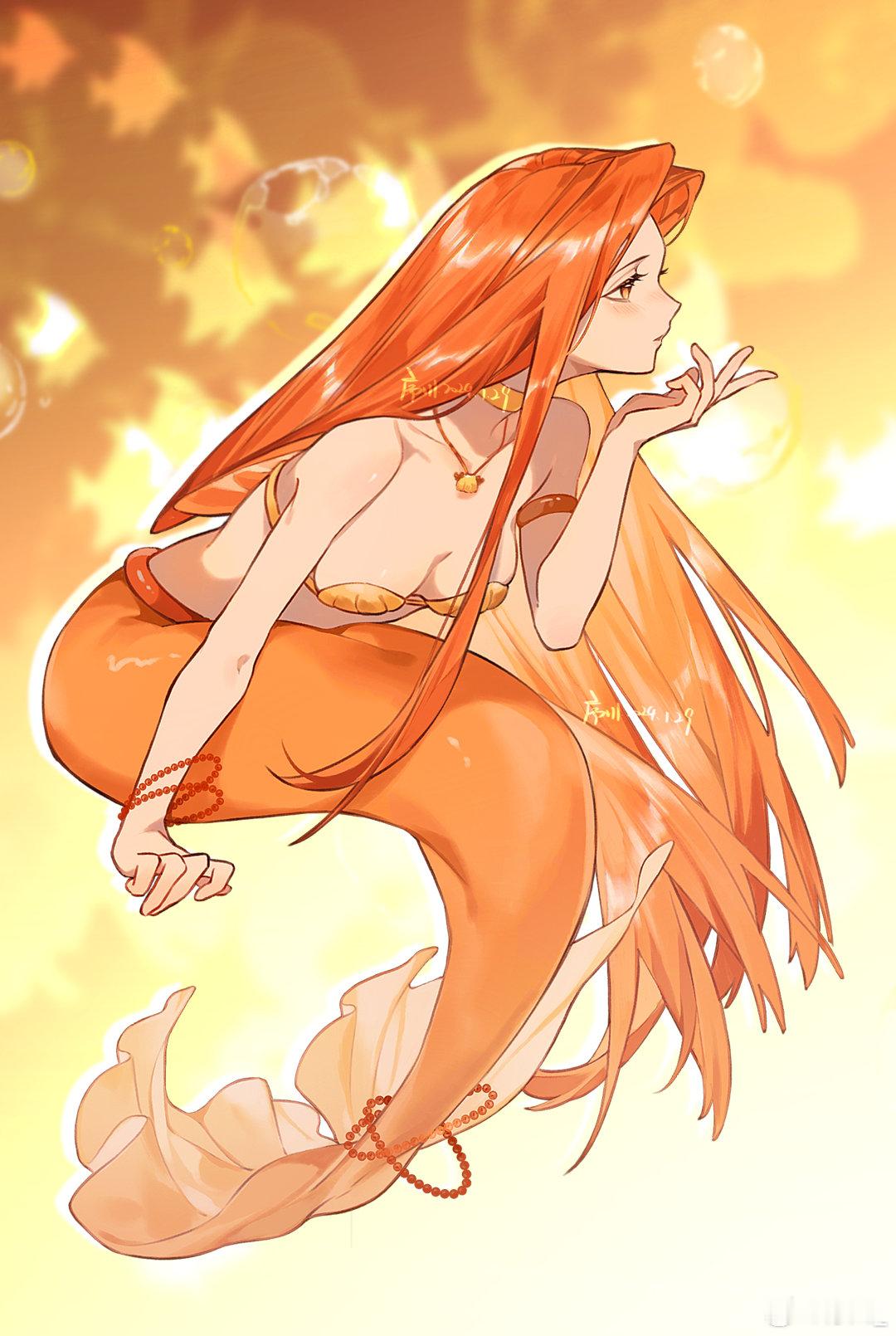 橘黄色系！🧡💛🧡人鱼的旋律 ​​​