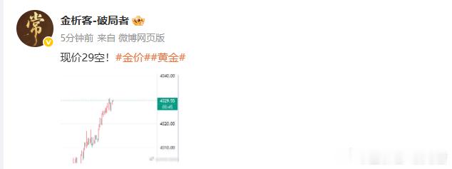 兄弟们看着行情把握好！50点利润已送到。金价黄金