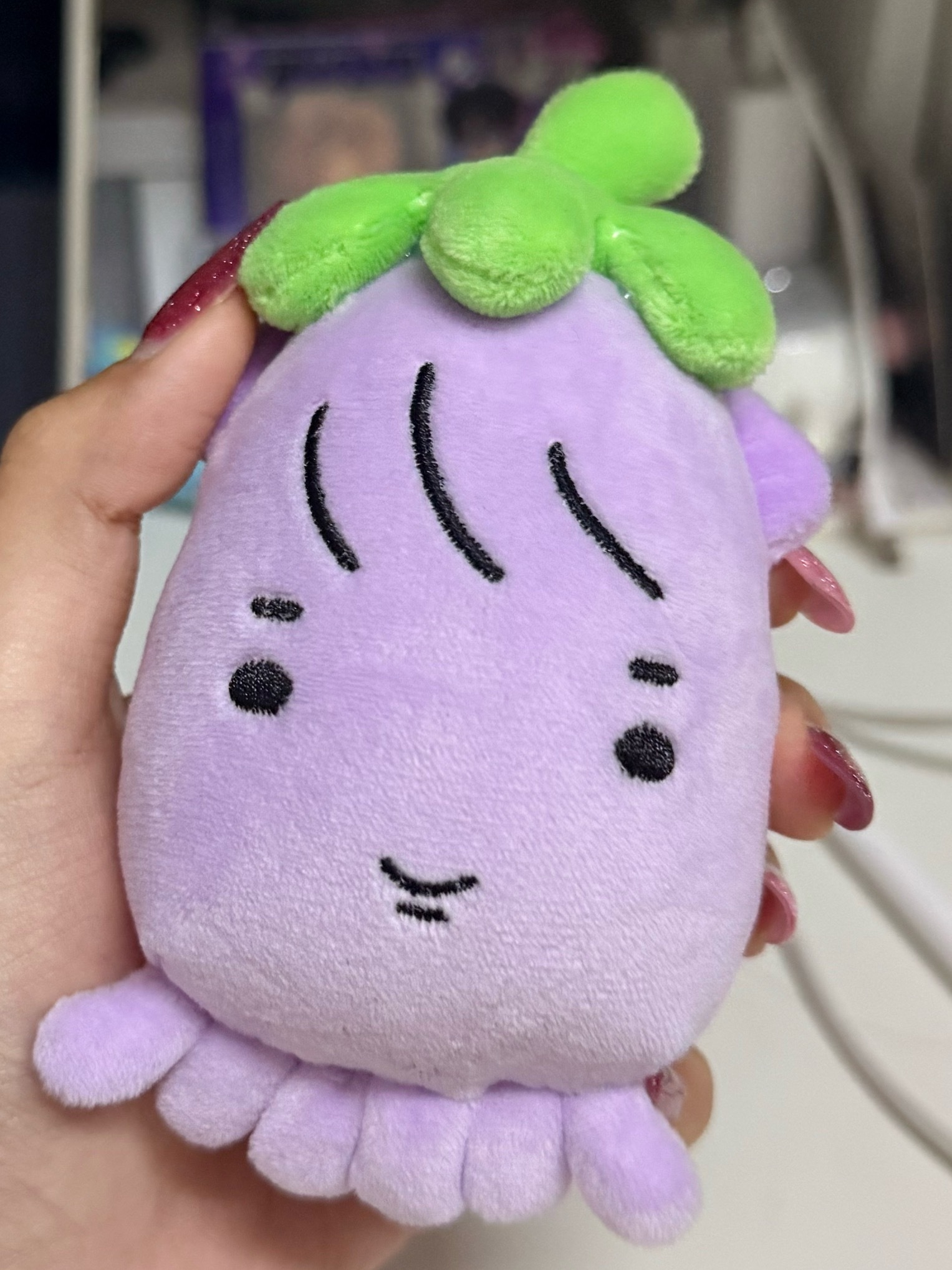 我给他起了个新名字叫朱加茄 ​​​