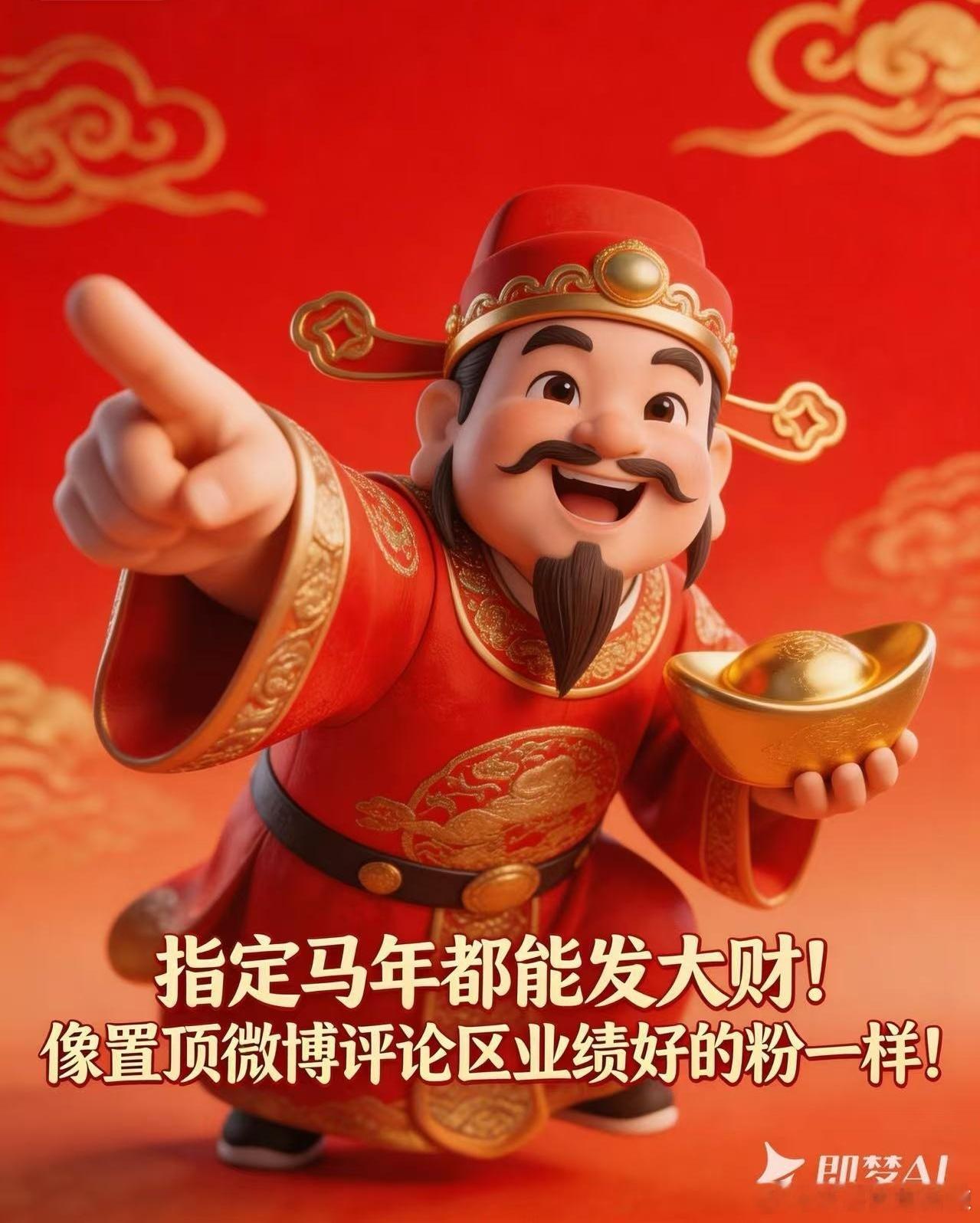 正月初五迎财神财神到！福气来，把《分仓平衡法》背下来应用上，财运会每年都很好很好