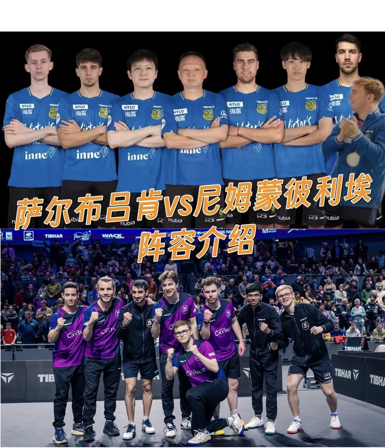 樊振东将率领萨尔布吕肯对阵蒙彼利埃冲击欧冠冠军—困难重重啊！
5月16日欧冠半决