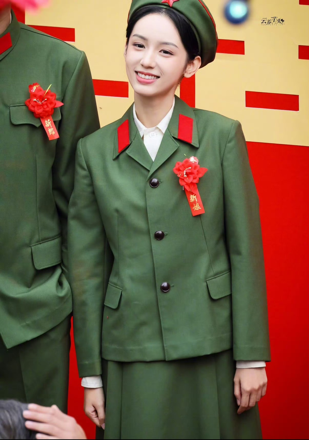 周也王子奇红舞鞋婚礼路透，雪帆和东砸今日有喜事[喜] ​​​