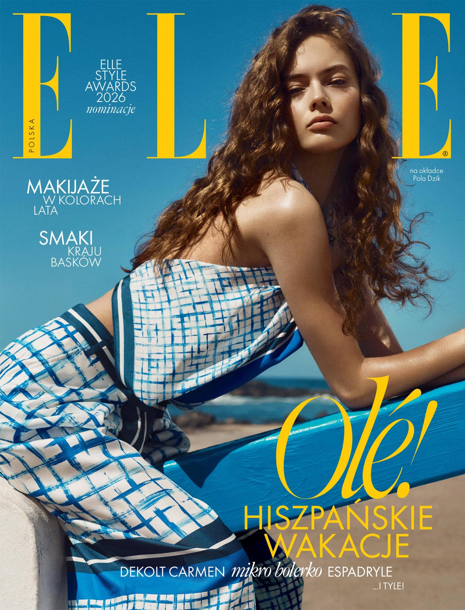 ELLE Poland 的夏天  ～  💛 封面 ：Pola Dzik 摄影 