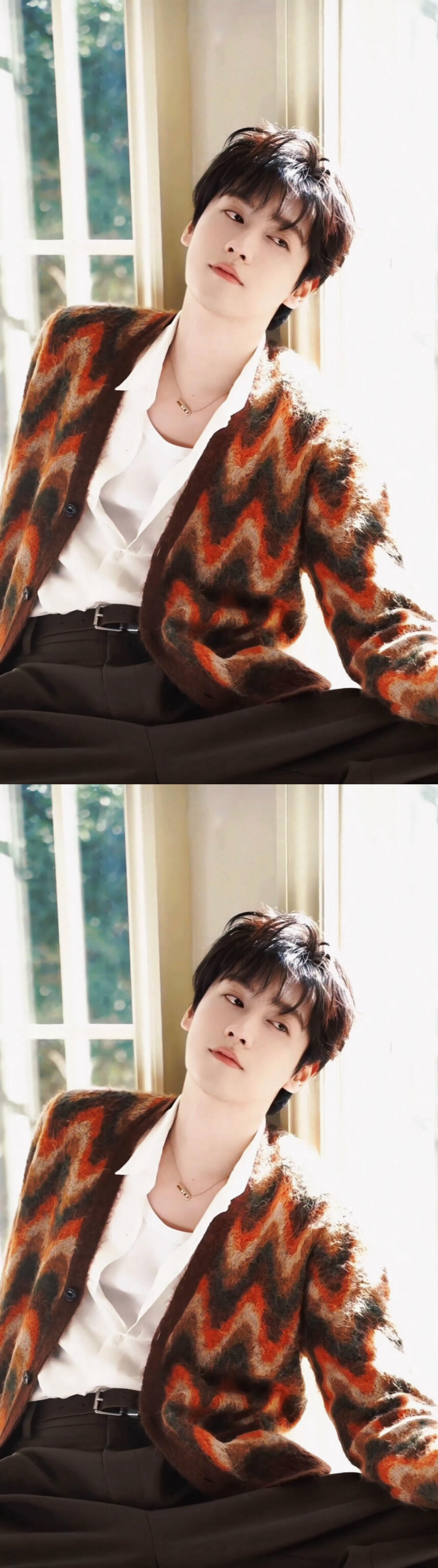 田栩宁闲看云去来田栩宁好明媚的笑容 甜到心坎里 少年感和矜贵并存 尽干些勾引人的