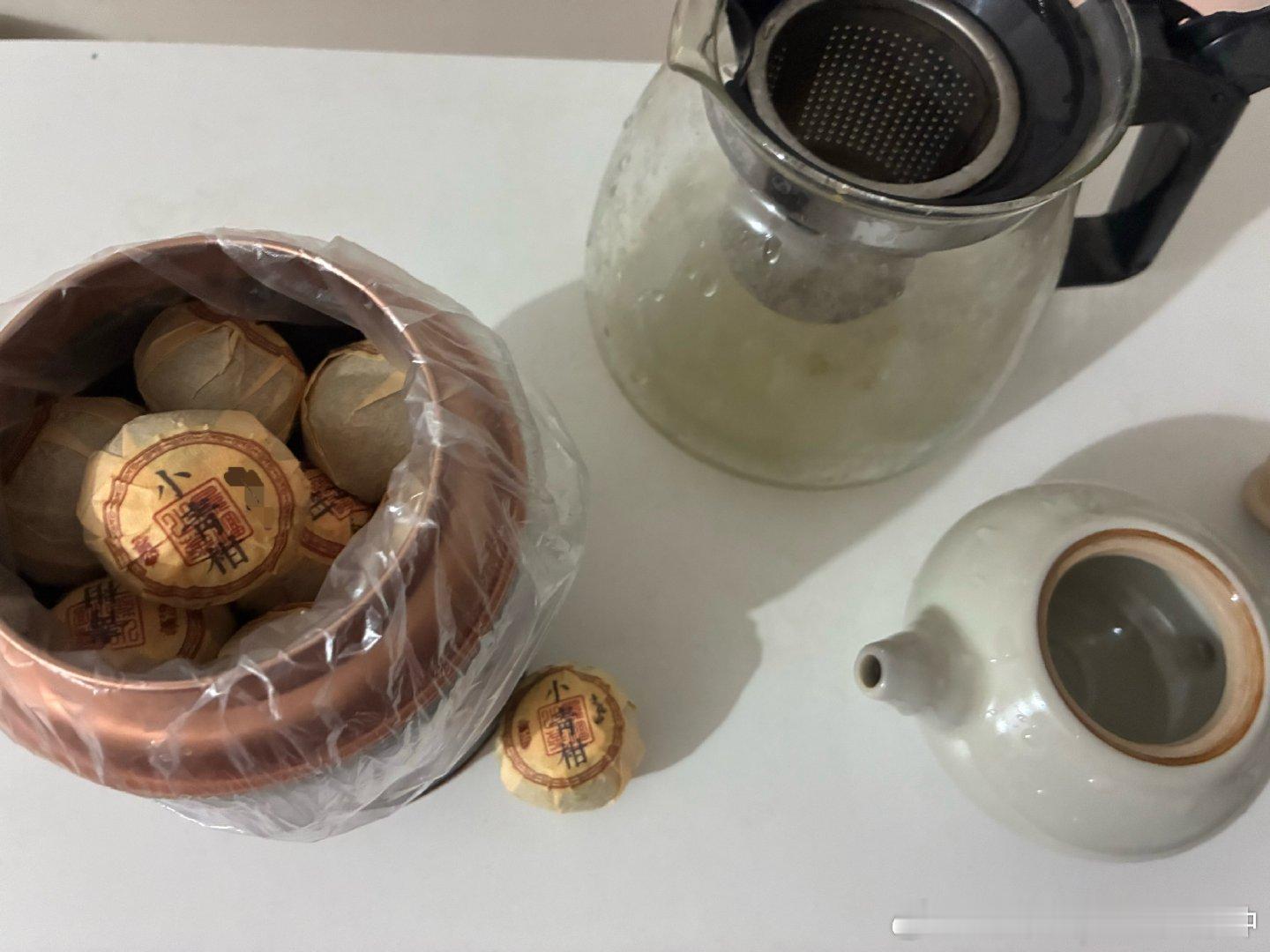 本来说[便便]去我哥家喝点汽水🥤[便便]半道车车没电了🪫普洱茶还到了，先喝一