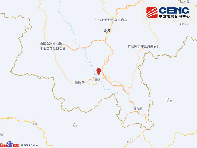 #西双版纳地震# 中国地震台网正式测定：02月17日23时05分在云南西双版纳州