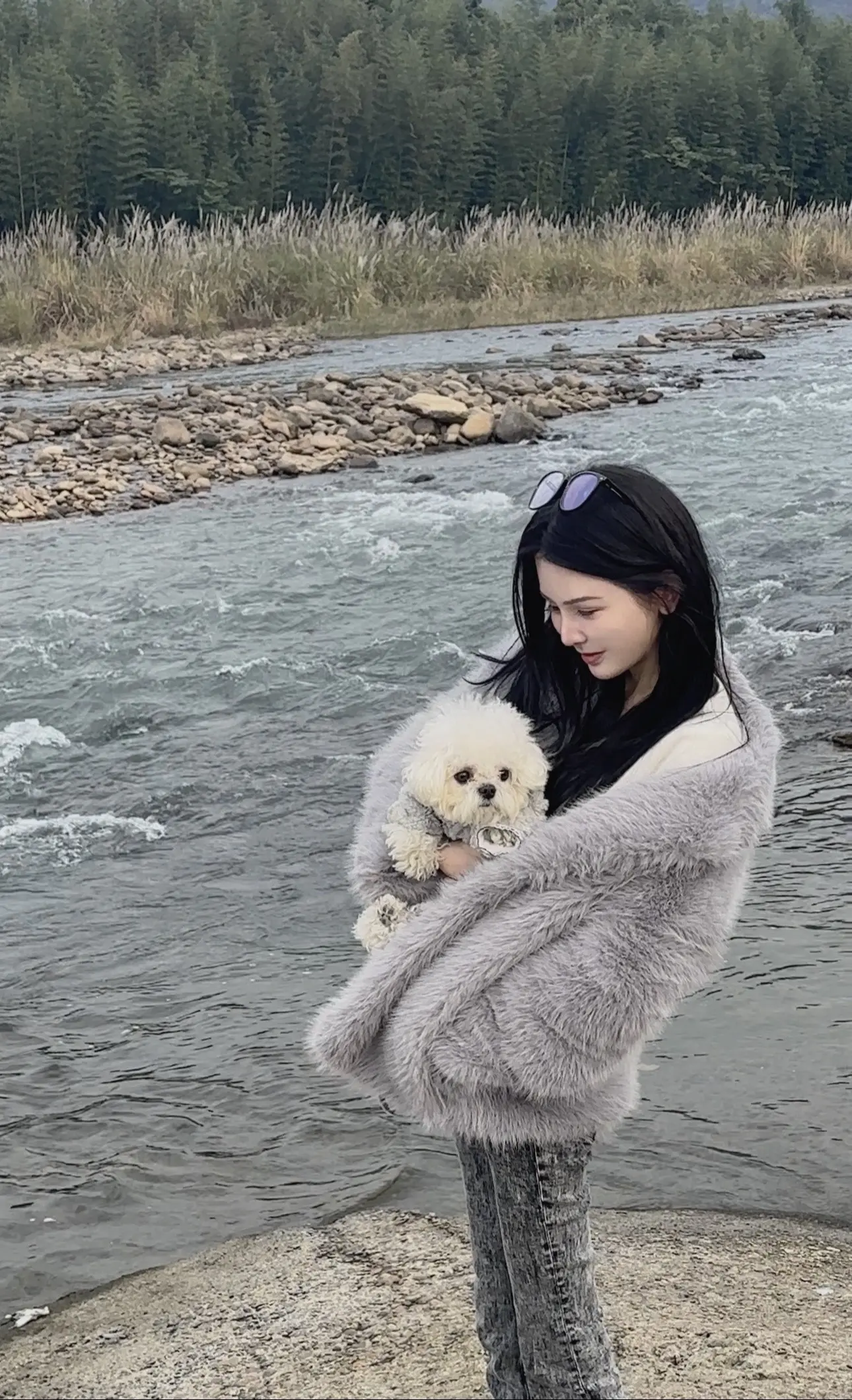 我和我的狗狗。有狗狗、有朋友、有🍸足以