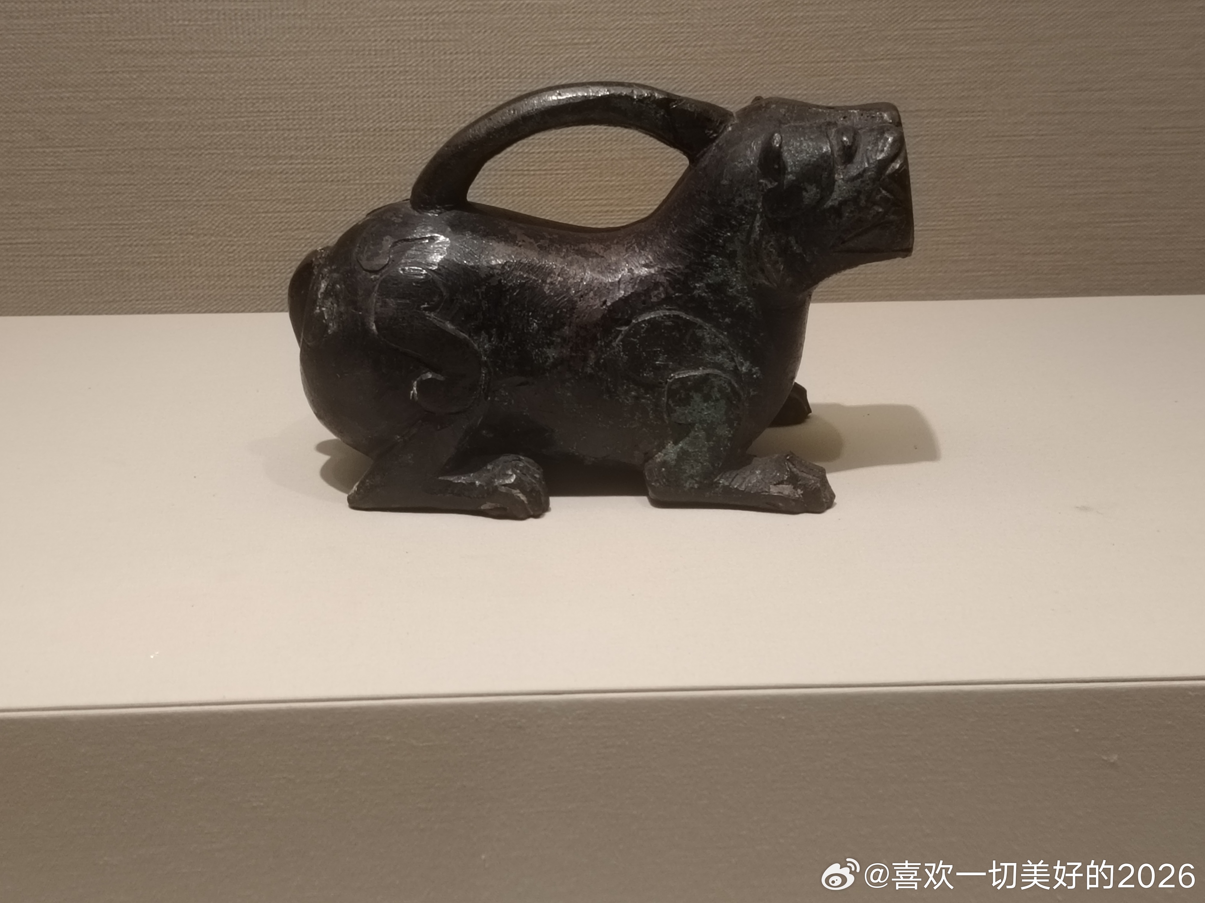 十六国时期的铜虎子 