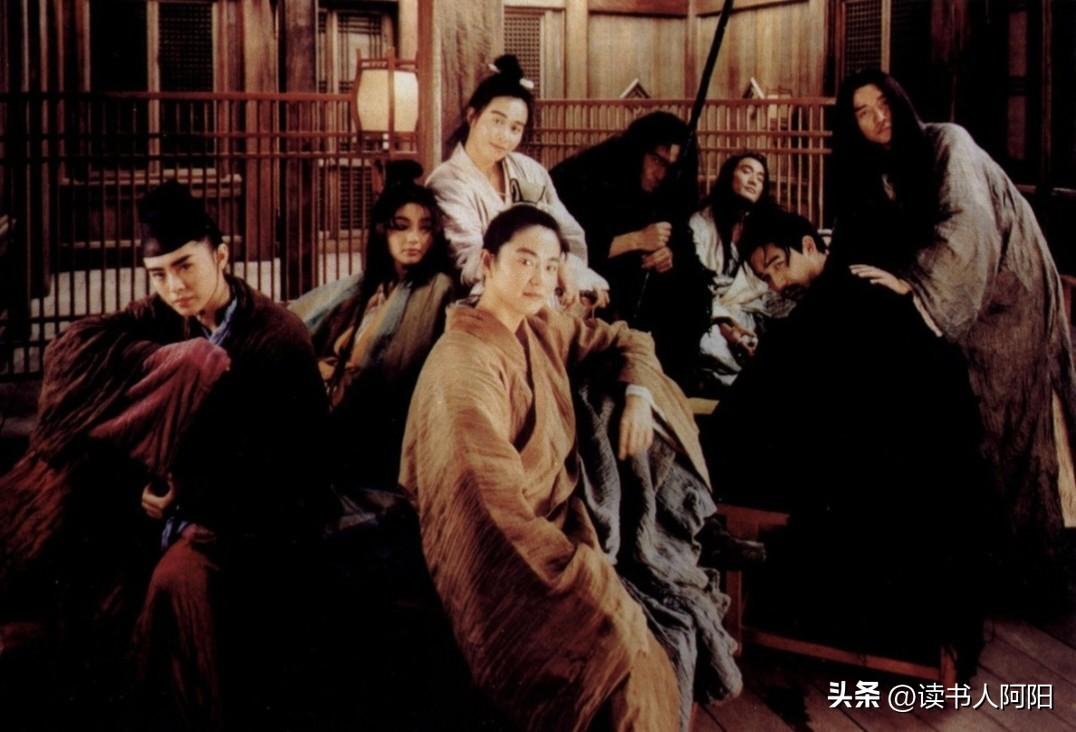 刚看一个英国人点评香港电影挺有意思！
他说香港影史上最疯狂的群戏阵容是《阿飞正传