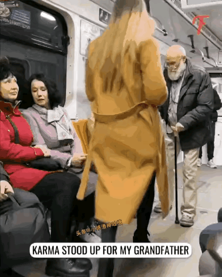 这女的太没有尊老的愛心
傍边女人离坐位，放这包的速度堪称一个字快，快得令人难以置