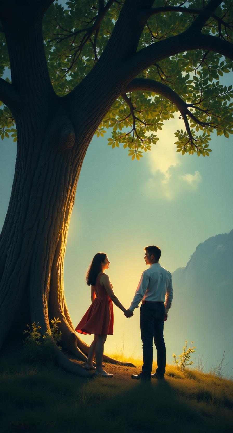 有一上联：树下吟诗灯火作伴，下联书中品味墨香相随