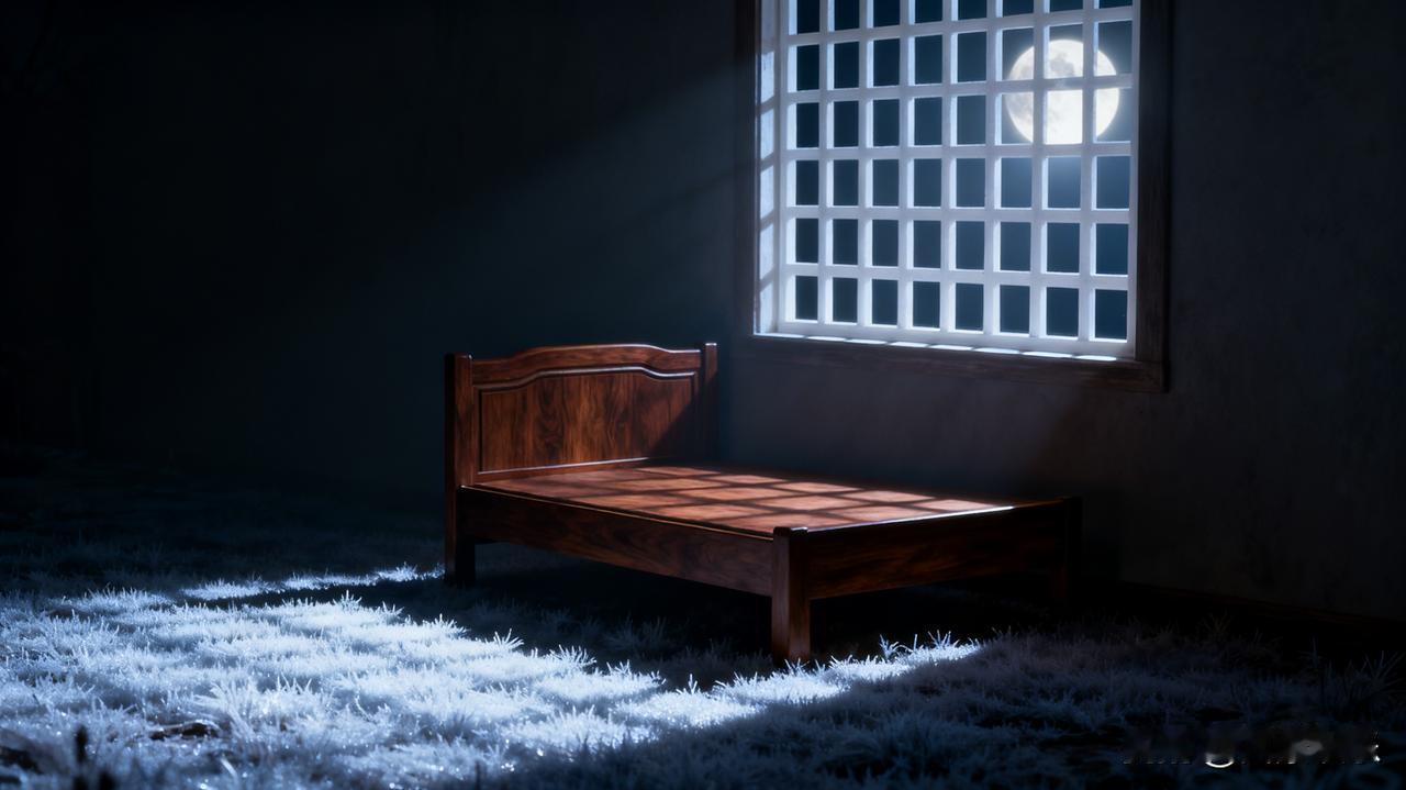 我记得最深的古诗词是李白的《静夜思》。“床前明月光，疑是地上霜”，这两句把人一下