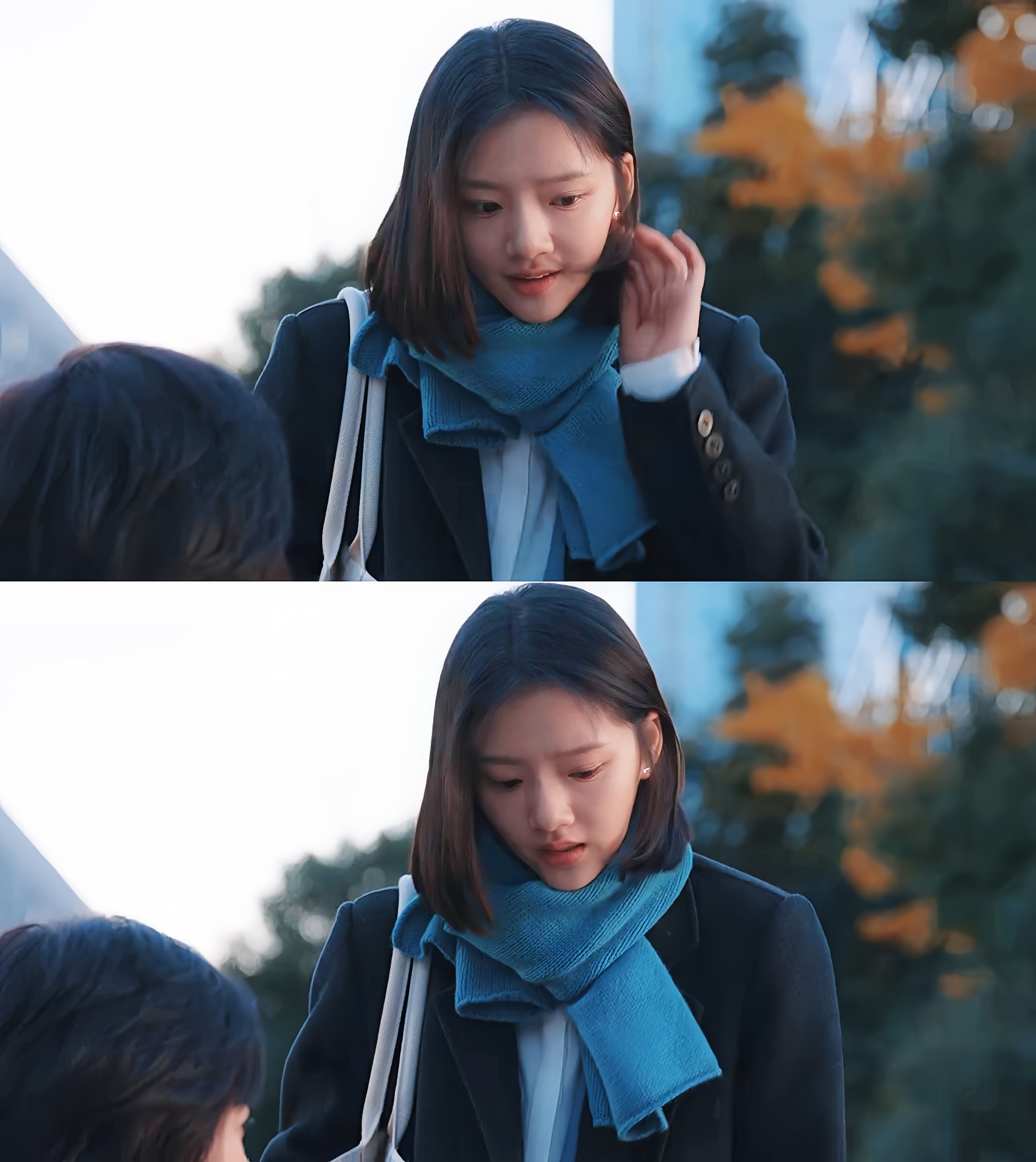 任敏在《家事法庭》里无论是角色还是造型，都挺合适的。比她在古偶里看起来舒服不少。