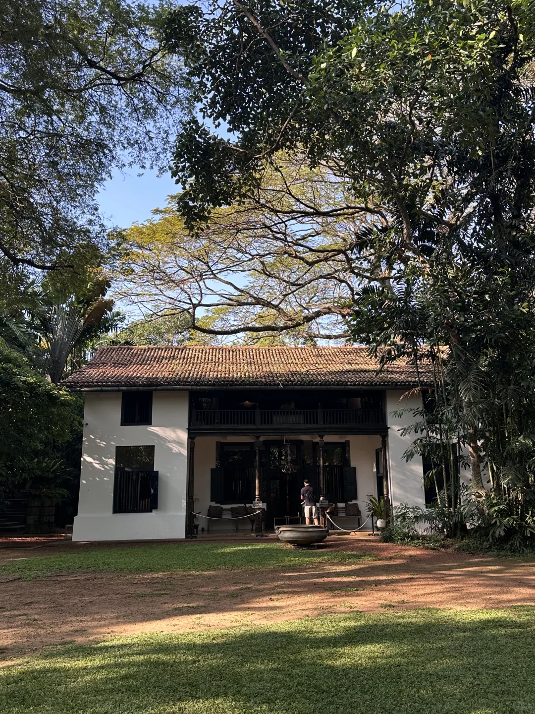 包场了一个17公顷热带庄园，像住进了博物馆