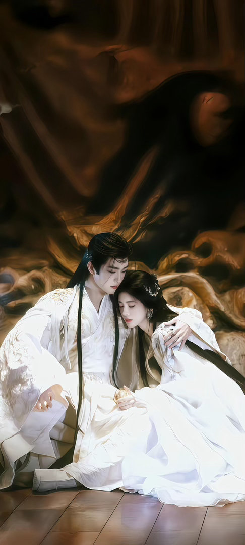 露芜衣寄灵互送定情信物那她就是我一个人的月亮 寄灵终于不装了。承认身份的那一刻，