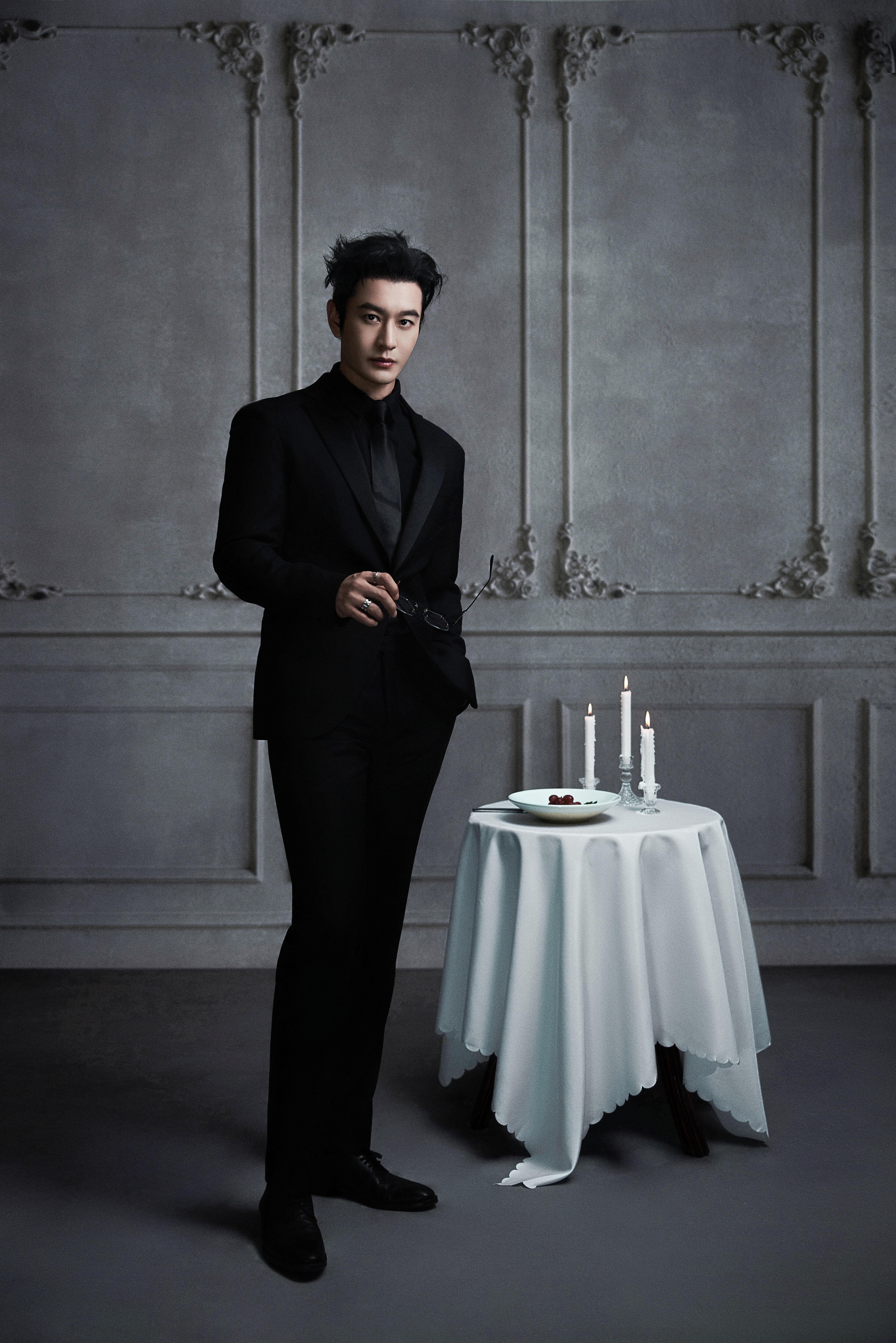 黄晓明想做他们家第一个博士黄晓明我们家没有博士 黄晓明我们家没有博士所以要当家里