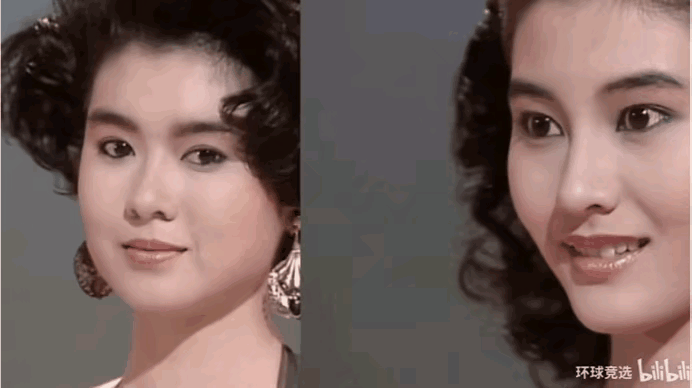 陈淑兰的头身比更优越，李嘉欣五官更美；这一届美的人好多，还很有辨识度[比个心]
