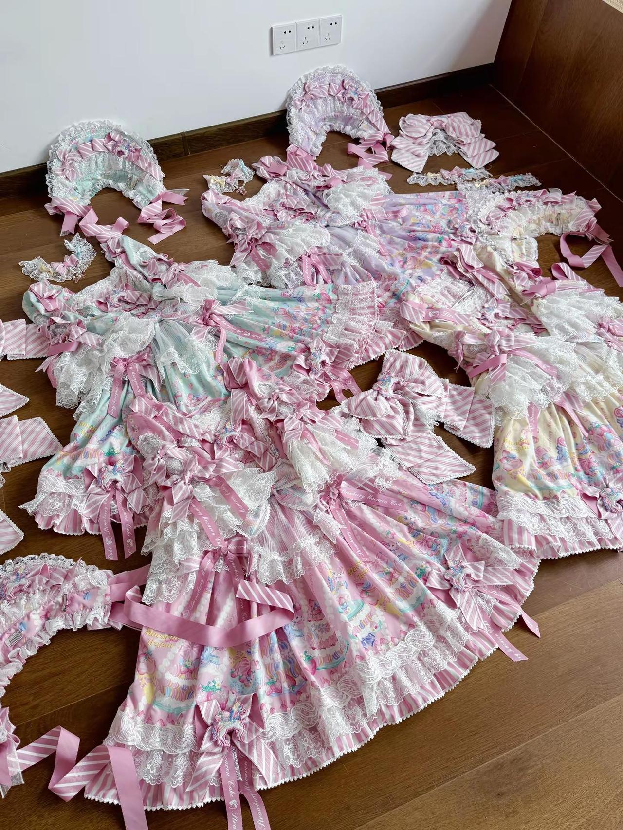 线上看图千万遍 不如线下见一面。咱们马卡龙系列的dress型，真的把重工做到了极