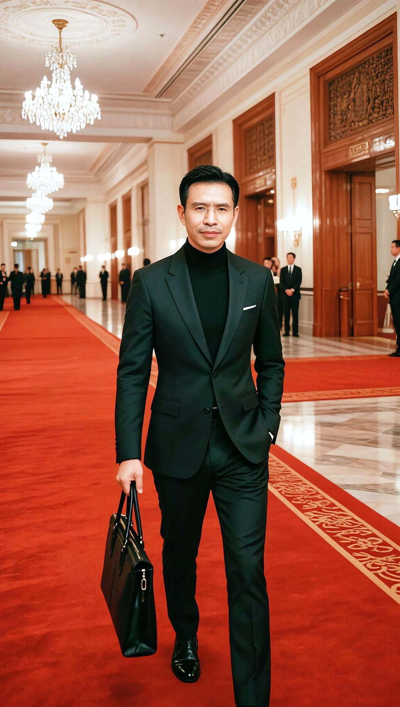 AI正装质感写真 随变ai随便玩