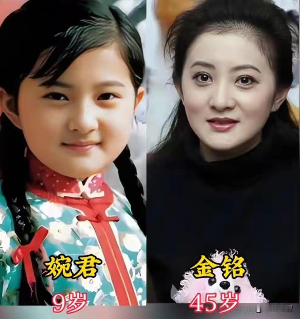 长大后我就成了你！十位小童星今昔对比图，小时候好多都特别的机灵，特别的可爱，演技
