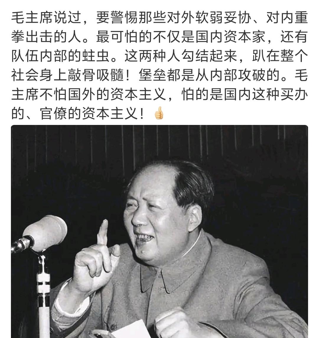 毛主席高瞻远瞩！👍🏻