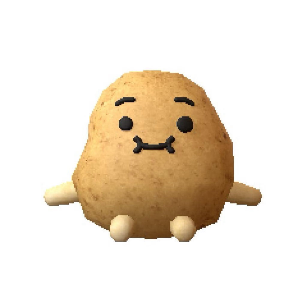 土豆🥔𝐰𝐞𝐜𝐡𝐚𝐭头像｜萌物分享｜可爱头像 |白底头像 |审美积累