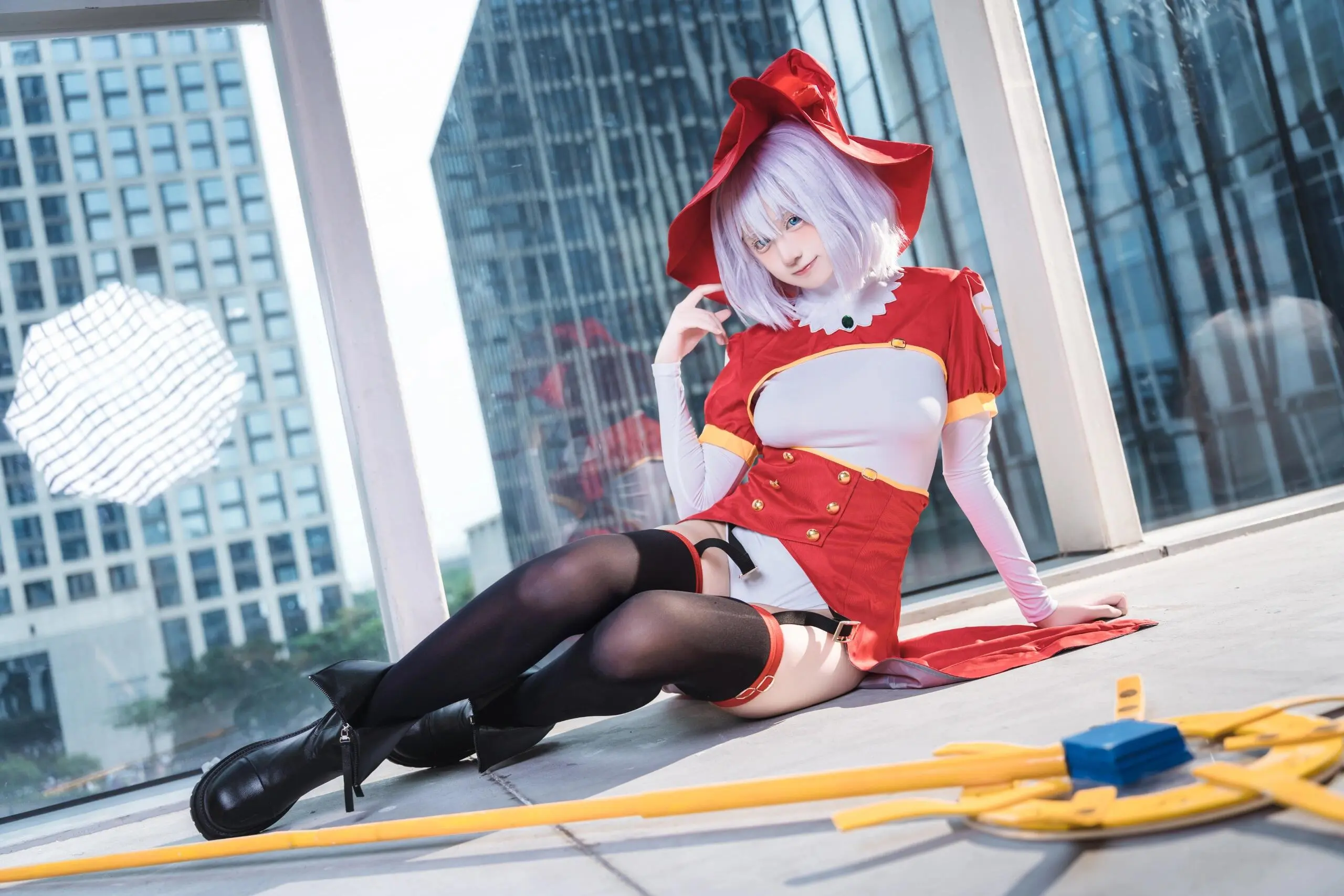 漫展养眼造型大赏 女巫cos 25次元的诱惑 性感美女 cosplay漫展小姐姐