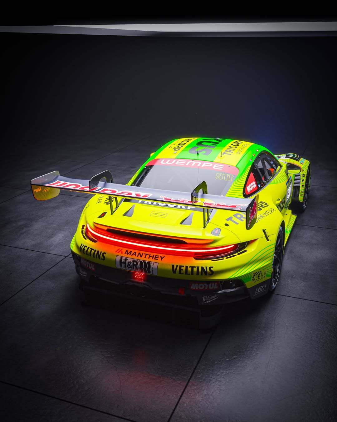 Manthey发布2026纽博格林24小时耐力赛 911号赛车的Grello涂装