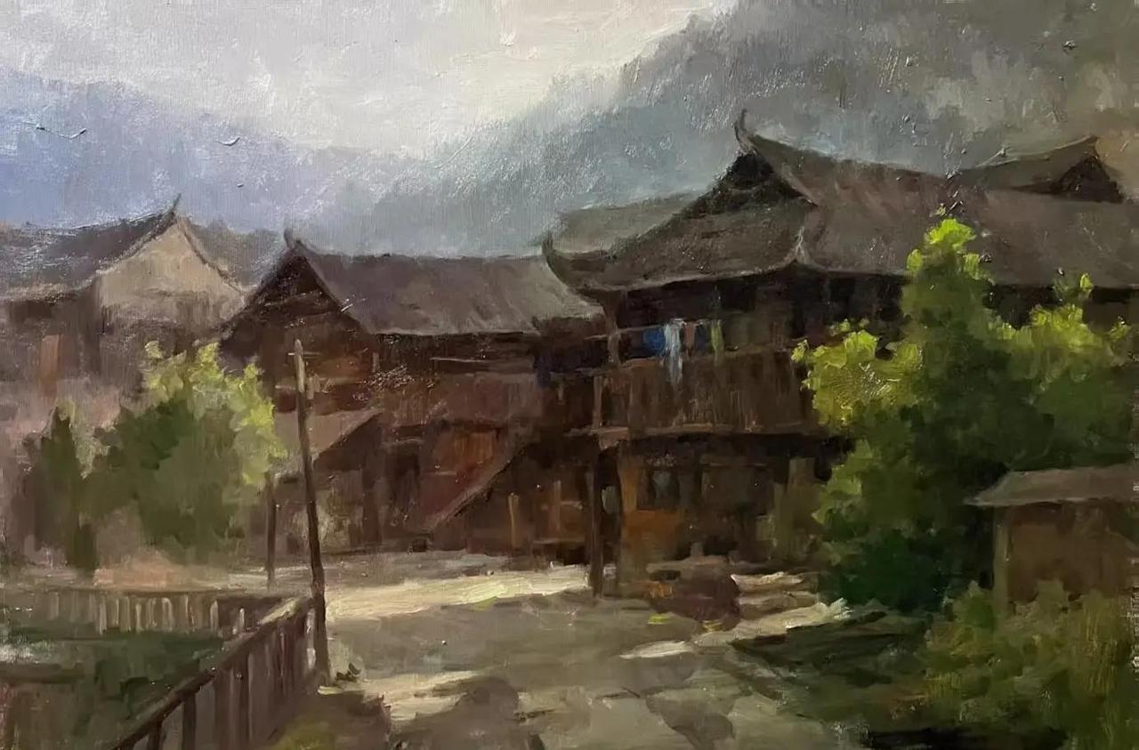 湖南雪峰山深处，新化县奉家镇下团村这个小地方，藏着让人挪不开眼的山水美景。202