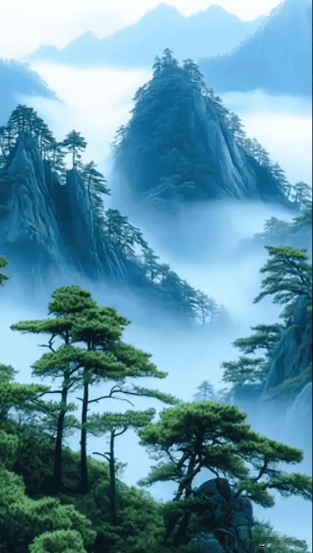 对联挑战：邀请友友下联你你咋对？
 上联：千峰入画云为墨，
 下联：邀请[作揖]