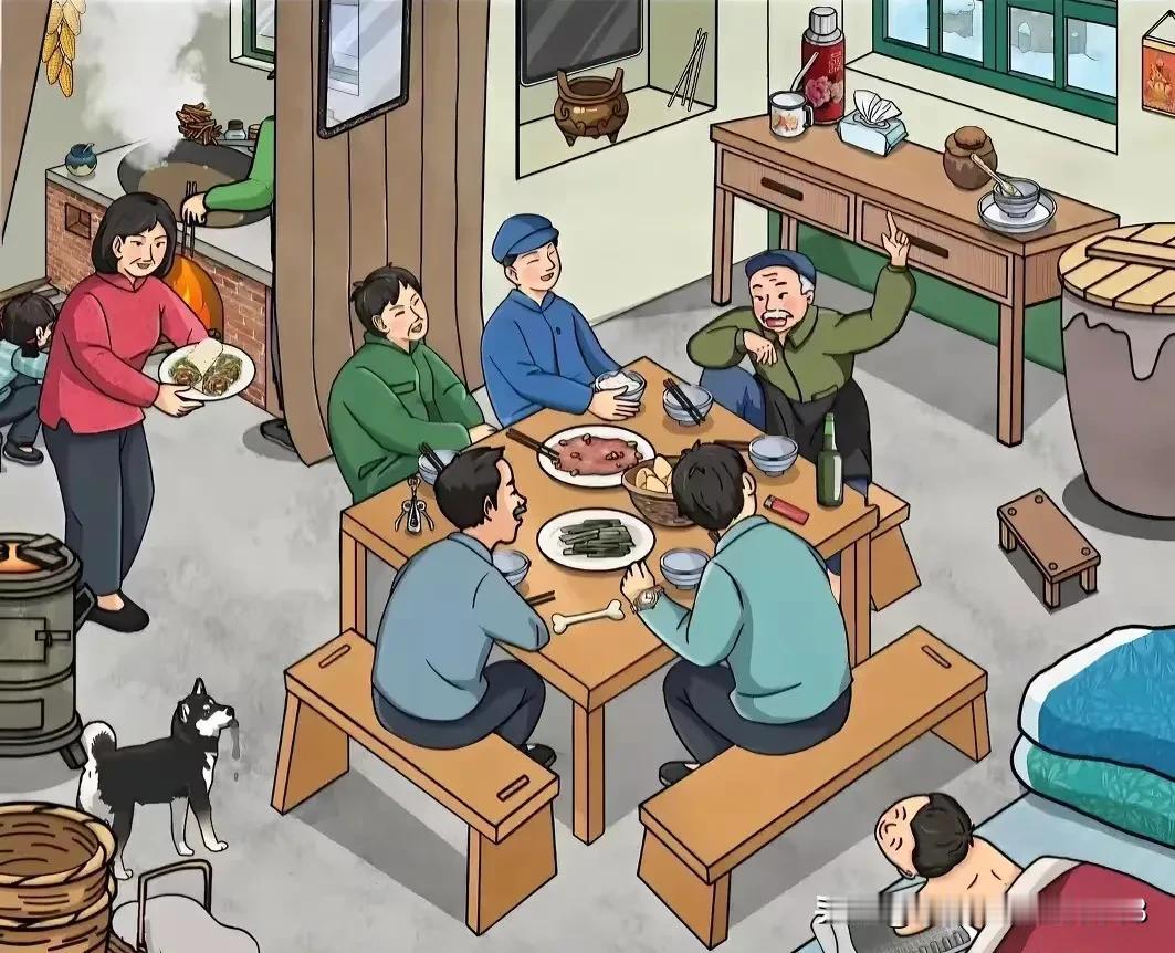 考眼力找不合理
找岀图中与八十年代不相符的地方[灵光一闪]