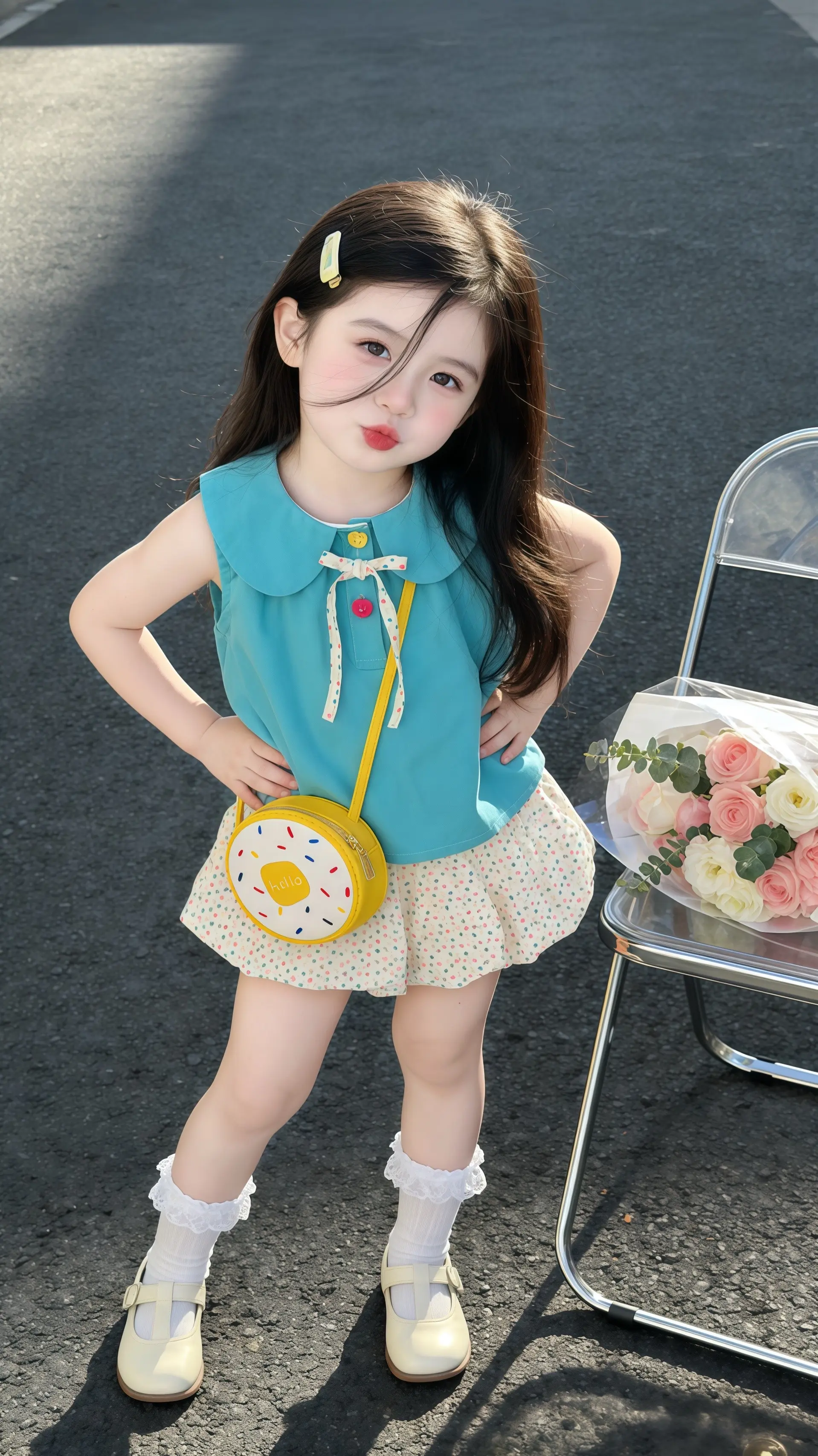 挑战网络穿搭回归现实 速码春日少女感穿搭 今天做元气粉彩风少女 早春温...